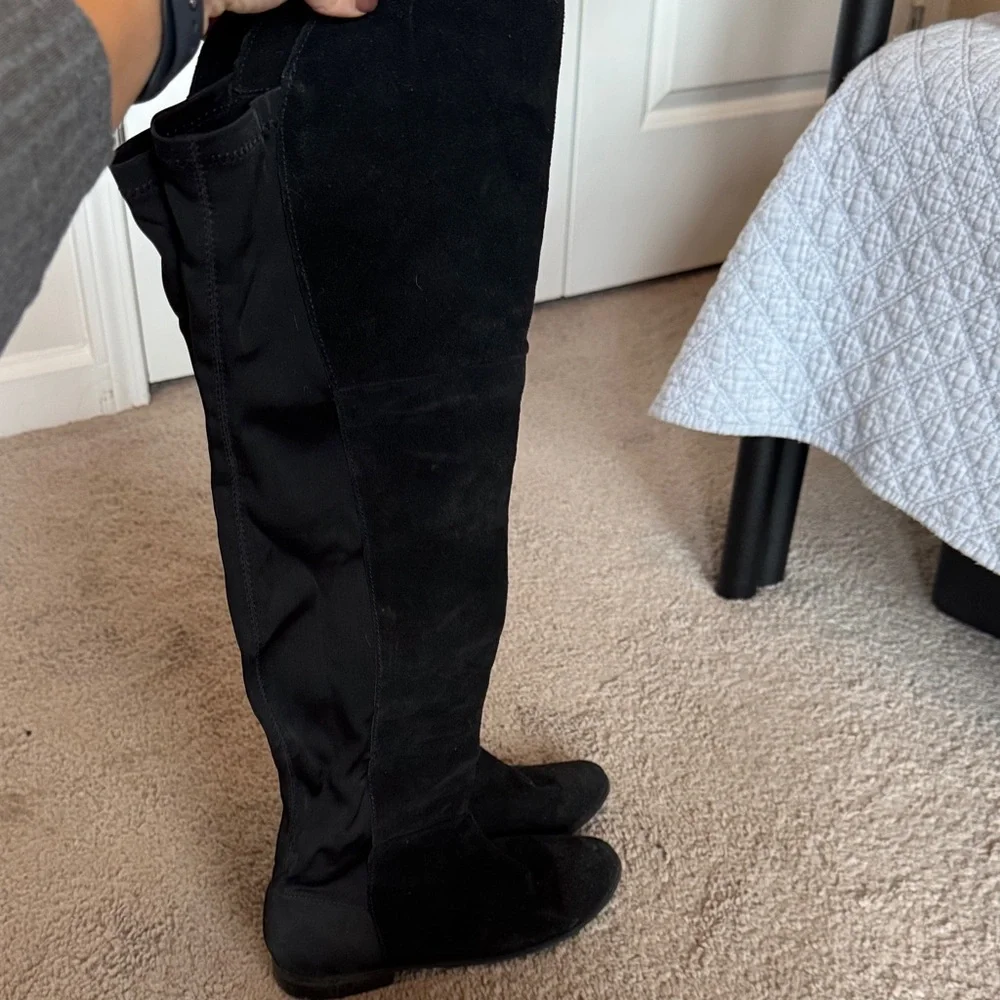 Black Over-the-Knee Boots